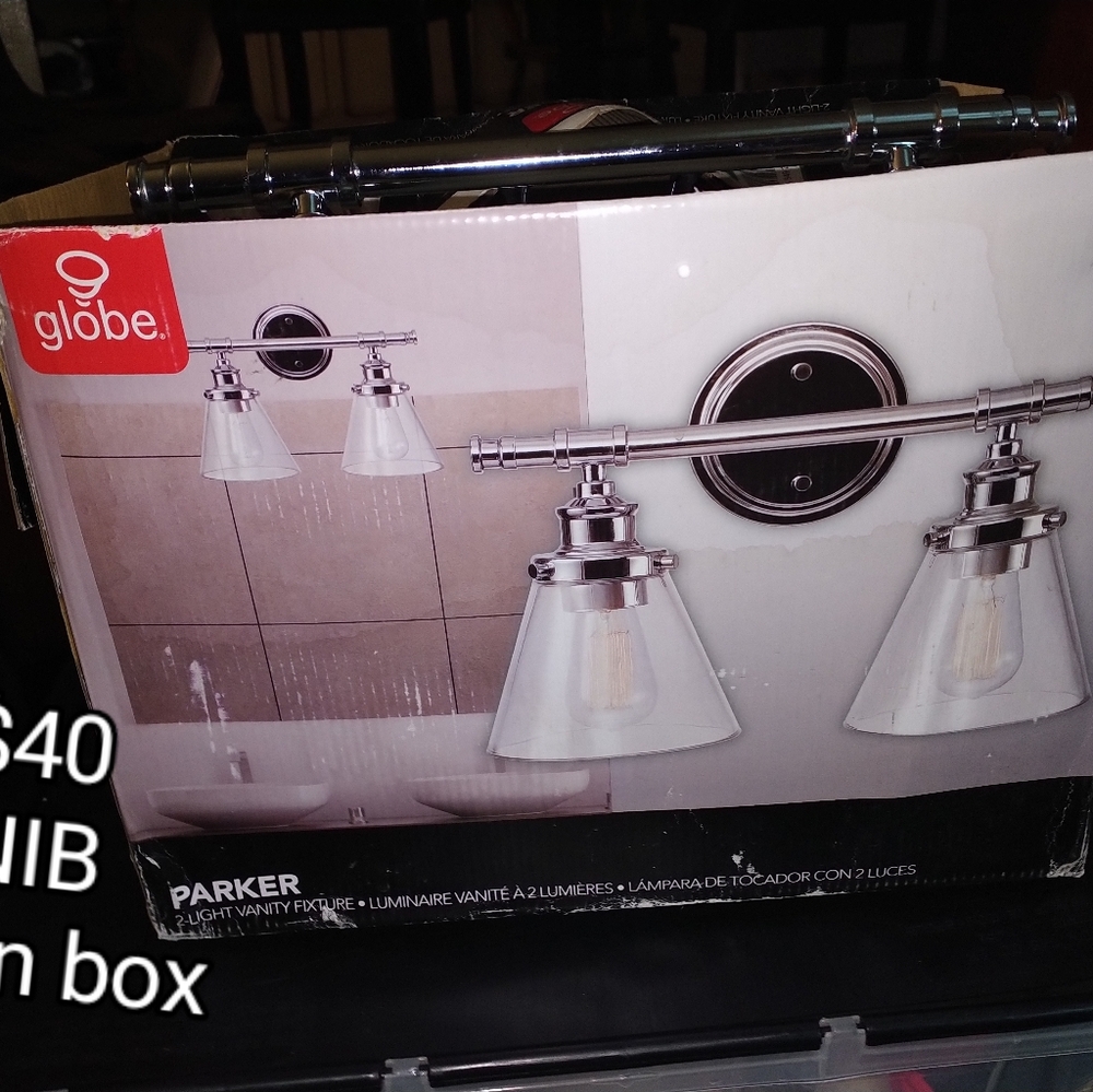 2 light vanity fixture